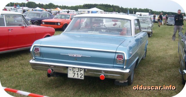 1962 Chevrolet Chevy II Nova 400 Sport Hardtop Coupe back